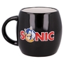 Sonic The Hedgehog - Keramik Tasse - 380 ml - bauchig black