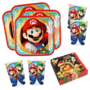 36-teiliges Super Mario - Party Set - F�r 8 Personen