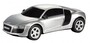 Audi R8 silber/silver  - Automodell 