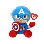 Ty 44002 - Marvel Captain America - Pl�schfigur Soft - 15 cm 