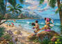 Disney Mickey & Minnie Mouse in Hawaii - 1000 Teile Puzzle