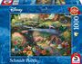 Disney Alice im Wunderland - 1000 Teile Puzzle - Thomas Kinkade Collection