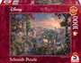 Disney Susi und Strolch - 1000 Teile Puzzle - Thomas Kinkade Collection