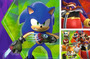 Die Abenteuer von Sonic - Puzzle 3 x 49 Teile