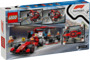 LEGO� City 60443 - F1� Boxenstopp mit Boxencrew und Ferrari Flitzer (322 Teile)