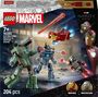 LEGO� Marvel Super Heroes(TM) 76320 - Iron Man & War Machine vs. Hammer-Drohnen (204 Teile)