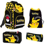 Pokemon Pikachu - 4 teiliges Schulranzen Set