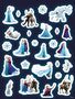 Panini Disney Die Eisk�nigin / Frozen - Der gro�e Glow-in-the-Dark-Stickerspa�