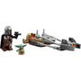 LEGO� Star Wars(TM) - Der Mandalorianer und Grogu auf ihrem Speeder Bike(TM) (58 Teile)