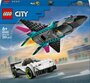 LEGO� City Fahrzeuge - D�senflieger vs. Rennauto (259 Teile)