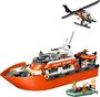 LEGO� City Exploration - Rettungsboot der K�stenwache mit Hubschrauber (742 Teile)