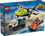 LEGO� City Fahrzeuge - Kombinationsset mit Flugzeug, Wartungsfahrzeug und Luftkissenboot (990 Teile)