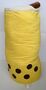 Bubble Tea Pl�sch gelb - 100 cm