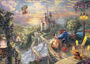 Disney Beauty and the Beast - 500 Teile Puzzle in Nostalgiedose (Thomas Kinkade)