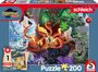 Schleich Eldrador - Fiese Kreaturen - 200 Teile Puzzle mit Add-on 
