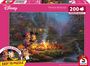 Disney Mickey and Minnie - Sweatheart Campfire - 200 Teile Puzzle - Thomas Kinkade 