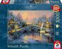 Winterliches Dorf - 1000 Teile Puzzle (Thomas Kinkade) 