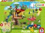 Schleich Farm World - Fr�hliche Hunde mit Add-on (eine Original Figur) - Puzzle 40 Teile