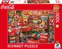 Coca Cola - Nostalgie-Shop - 1000 Teile Puzzle 