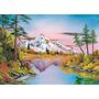 Spiegelungen - Puzzle 1000 Teile - Bob Ross