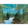 Abgelegene Br�cke - Puzzle 1000 Teile - Bob Ross