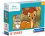 Clementoni 41196 - Disney Classic - 12 Teile W�rfelpuzzle 