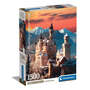 Clementoni 31716 - Neuschwanstein - 1500 Teile Puzzle High Quality Collection Compact 