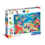 Clementoni 20837 - Unterwasser-Spa� - 30 Teile Supercolor Puzzle 