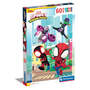 Clementoni 26476 - Spidey und seine Freunde - 60 Teile Puzzle Maxi 