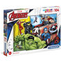 Clementoni 27284 - Marvel The Avengers - 104 Teile Puzzle Supercolor 