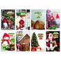 Weihnachtskarten sortiert - 100 St�ck - 8 Motive 