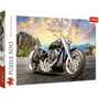 Schwarzes Motorrad - Puzzle 500 Teile 