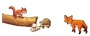 Tierkinder des Waldes - Rahmenpuzzle - 15 Teile