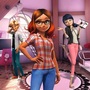Miraculous / Ladybug - Helden Ladybug und Cat Noir - Puzzle - 3x49 Teile