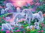 Einh�rner im Abendrot - XXL Puzzle 150 Teile