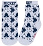 Mickey Mouse - Socken f�r Jungs - Gr��e 31-34 - Grau 