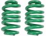 2 St�ck Schraubenfedern f�r Westfalia Anh�nger 1400 kg - Farbe gr�n 
