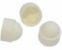 100 Stck Sechskant Schutzkappe M8 - Schlsselweite 13mm, Farbe wei - Abdeckkappen