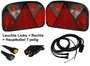 Aspck Multipoint 2 - Leuchten Set - 7polig - 5m + Abgang 2x0,20m