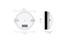 Aspck Innenleuchte mit Schalter,  Kabel 4,5m Innenbeleuchtung 12 Volt