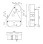 Aspck Earpoint 3 - 13 pol komplett Set Leuchten und Kabel 9 Meter mit Abgang 