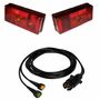 Aspck Midipoint 1 Set Leuchten rechts + links und Kabel 7 m - 7polig