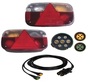 Aspck Multipoint 3 Set Lampen rechts + links und Kabel 7 Meter 7polig