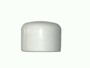 5 St�ck Kappe f�r Rundrohr D=30 mm L=26 mm WEISS PVC
