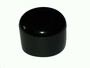 20 Stck Kappe fr Rundrohr D = 40  mm L = 23,5 mm --- Schwarz