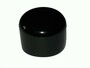 50 St�ck - Abschlu�kappe f�r Rundrohre / St�be  40 mm --- SCHWARZ