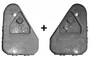 Aspck Earpoint 3 III Leuchte links 24-4700-007 + rechts 24-4800-007