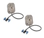 2 x Asp�ck Flexipoint 1 weiss mit 0,5 m DC-Kabel + DC Verbinder - 31-6509-027