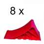 8 St�ck Unterlegkeile OHNE Halter - 1600 kg ROT