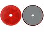 8 x R�ckstrahler - Reflektor - schrauben -   60 mm - Rot - E-Pr�fzeichen